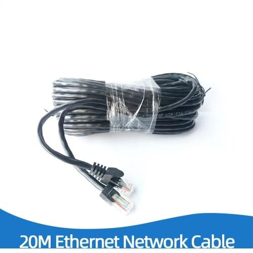 20M 65ft cat5 Ethernet Network Cable RJ45 Patch Outdoor Waterproof LAN Cable Wires For CCTV POE IP Camera System