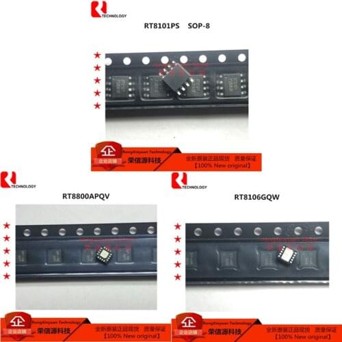 5 pcs/lot RT8101PS RT8101 SOP-8 RT8101GS RT8800APQV Marking: AP-7B RT8800A RT8106GQW Marking: DY=AK DY= RT8106 New original