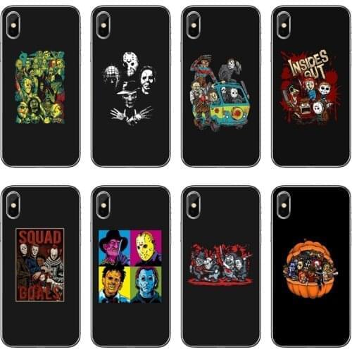 Horror Thriller film Characters icon Case For Samsung Galaxy A71 A70 A60 A51 A50 A41 A40 A31 A30 A20E A21S A12 A10 A7 A5 A3