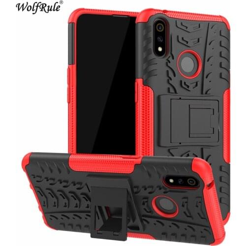 Oppo Realme 3 Pro Case Dual Layer Armor Shells TPU+PC Shockproof Cover For Oppo Realme 3 Pro Cover Realme 3 Pro/X Lite RMX1851