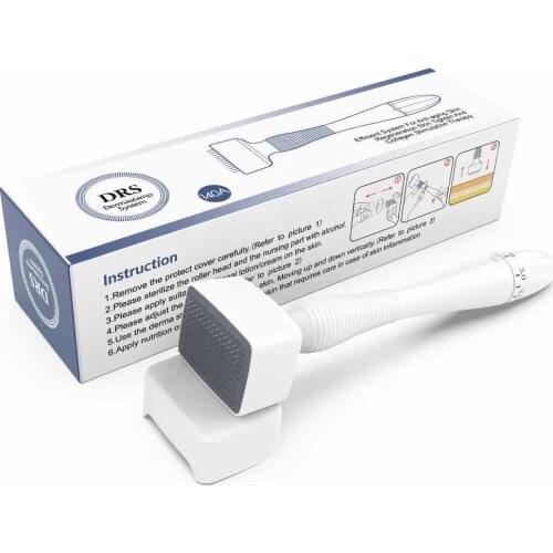 Adjustable DRS 140pin Derma Stamp Microneedle Derma Roller for Therapy Anti Aging Scare Wrinkle