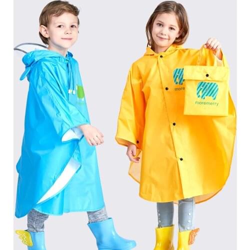Kids Raincoat toddler rain coat for Children Rain Coat Rainwear/Rainsuit Student Poncho Drop Shipping Rain Jacket Kids
