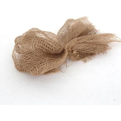 Jute Layering Piece Posing Fabric Newborn Photography Props Baby Jute Burlap Natural Rope Layer Photo Props