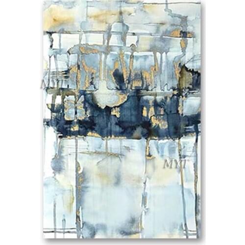 Interior Wall Painting Design 100% Hand-painted Abstract Simple Oil Painting Canvas Wall Decor Unframed Canvas Artwork Picture