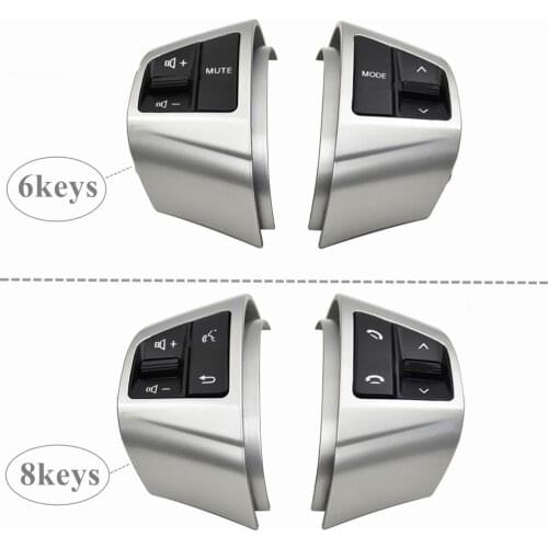 For Hyundai Elantra HD 2008-2016 Multifunction Steering Wheel Remote Control Button Audio and Channel Control Buttons switch