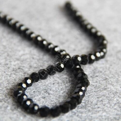 T8246 Charming 6mm Faceted Black AB+ colorful glass Crystal Tip beads!Fit For Making Bracelet&Necklace DIY Jewelry wholesale