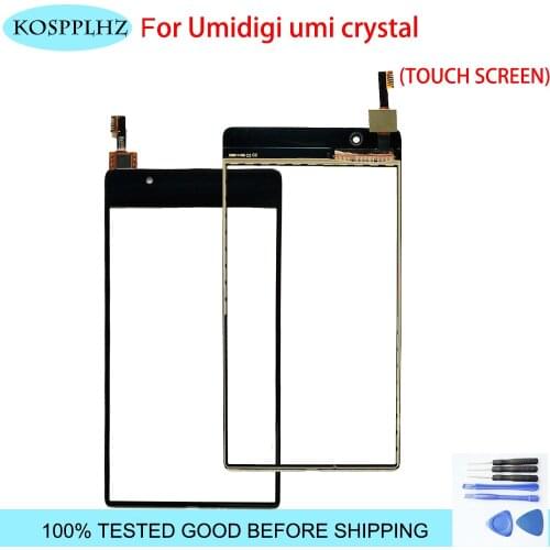 Original 5.5 inch front outer glass For umidigi crystal pro Touch Screen Touch Panel Lens Replacement for umi crystal +tools