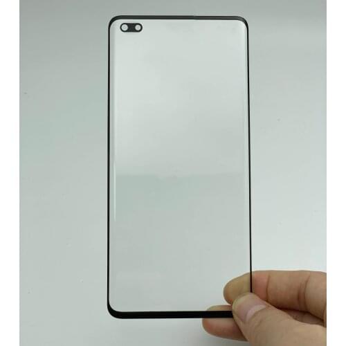 New Front Outer Glass Touch Screen Panel For Huawei P40 P40 Pro P40 Lite Replacement Parts NO LCD Digitizer