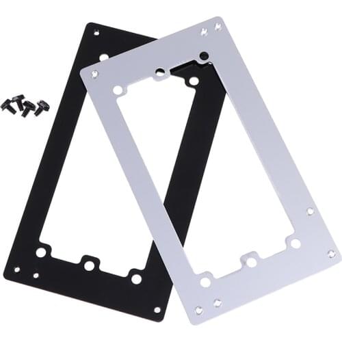 Hot 1pc Power supply Baffle Computer Small Chassis SFX Power to ATX Bracket MATX Conversion frame with 4 screws