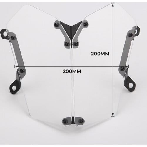 Frame Guard Protector For Yamaha Tenere 700 2019-2020 Motorcycle Headlight Lampshade Protective Lense Cover