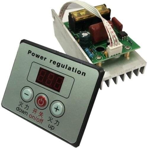 Voltage Regulator Voltage Controller AC220V 8000W High Power SCR Speed Controller Control Power Regulation