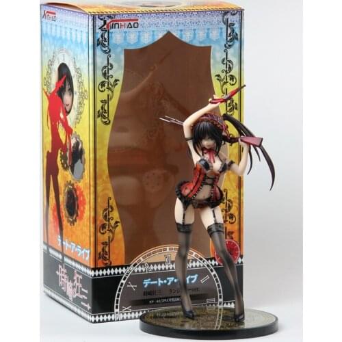 Date A Live Sexy Anime Figure Kurumi Tokisaki Lingerie Action Figure Kurumi Tokisaki Lingerie Figurine Collectible Model Toys