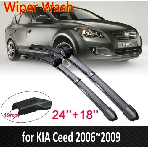 For Kia Ceed 2006~2009 ED Car Wiper Blade Front Windscreen Wipers for Hyundai I30 2007~2010 Car Accessories 2008