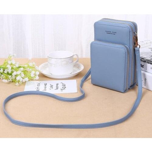 Crossbody Cell Phone Shoulder Bag Cellphone Bag Fashion Daily Use Card Holder Mini Summer Shoulder Bag for Women Wallet