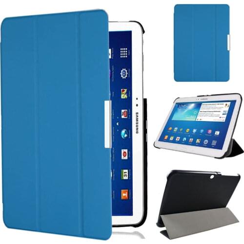 Ultrathin Smart Case For Samsung GALAXY Tab 3 10.1 Tablet GT-P5200 GT-P5210 Tablet Stand Cover Case