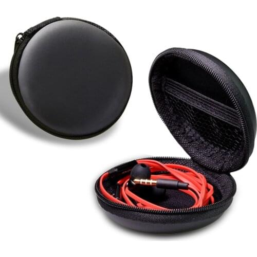 High Quality Multi-Function Waterproof EVA Earphone Case Zipper Design Box Mod Bag Shockproof Mi Box Mod Box for Airpods case