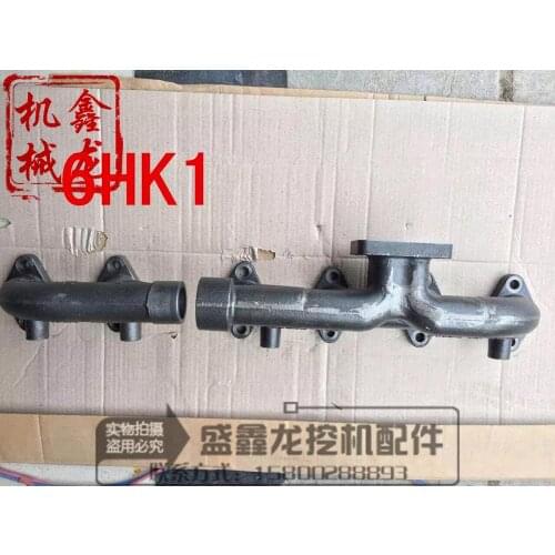 Excavator parts engine exhaust pipes of Isuzu 6HK1/ Komatsu / Hitachi / Kobelco / Carter / 31