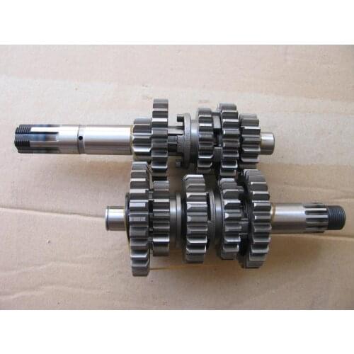 GXT250 motorcycle parts engine main and auxiliary shaft suitable for Suzuki QM250GY main and auxiliary shaft 250cc gear