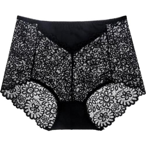 Women Sexy Briefs Underwear Non-trace Modal Underwear Plus Size S-XXL Lace Panties Modal Comfortable and Breathable Underwear