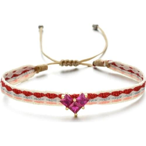 ZMZY Cubic Zirconia Unique Design Rainbow Charms Bracelets for Women Colorful CZ Charm Bracelet Fashion Birthday Party Jewelry