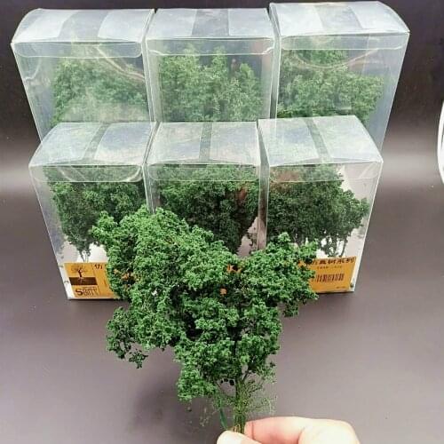 Architecture scale model miniature bushes tree for ho train building materials modelbouw
