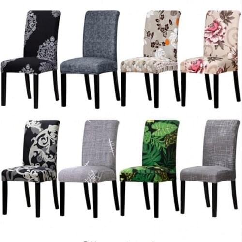 Printing covers universal size Chair cover seat Chair Covers Protector Seat Slipcovers for Hotel banquet home wedding decoration