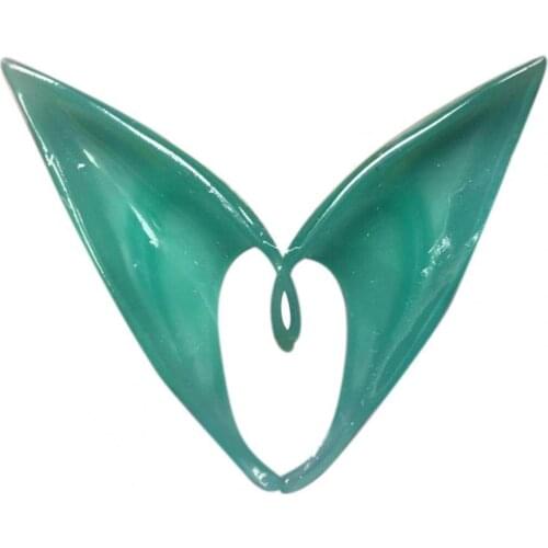 Halloween Fairy Elf Ear Prop Costume Beautiful Plastic Latex Luminous Anime Ears Cosplay Easter Decoration