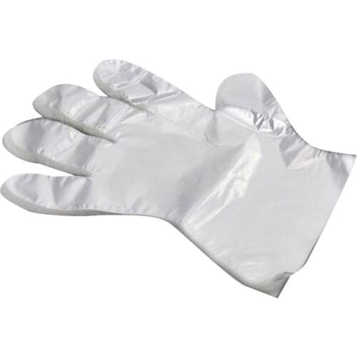 J60B 200 Pcs Box Disposable Vinyl Glove Multifunction Transparent Thin Waterproof