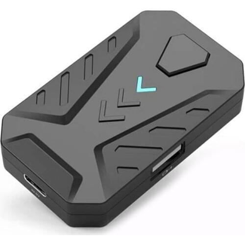 JABS Keyboard and Mouse Converter Portable Mobile Gaming Keyboard Mouse Converter Adapter for Android IOS Phone