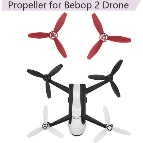 4PCS Parrot Bebop 2 Drone Propeller Quick Release Blade Rotors for Bebop 2 Camera Drones Parts Replacement Props CW CCW