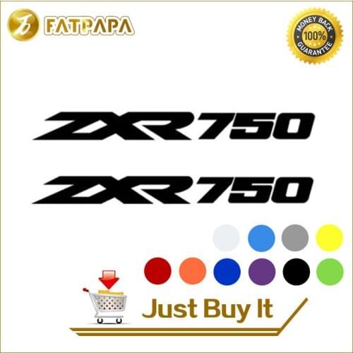 Motorcycle bike Fuel tank Wheels Fairing notebook Luggage helmet MOTO Sticker decals For Kawasaki ZXR750 ZXR 750