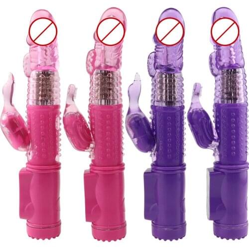 Novel Design Crane Mermaid Shape Electric Swing Vibration Female Masturbation Turn Beads Vaginal Massage Sex toys for Women
