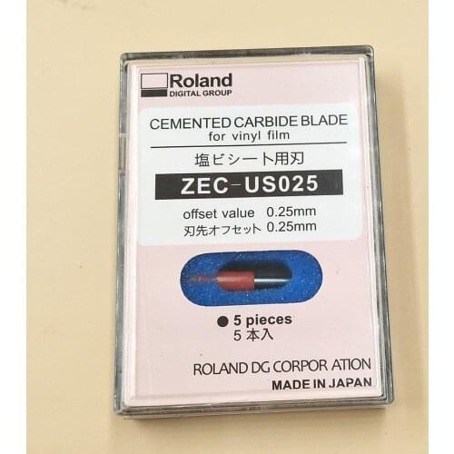 Original 5pcs Imported Roland Blade 45 degree ZEC-US025 For Roland Cutting Plotter blades (0.25mm) printers