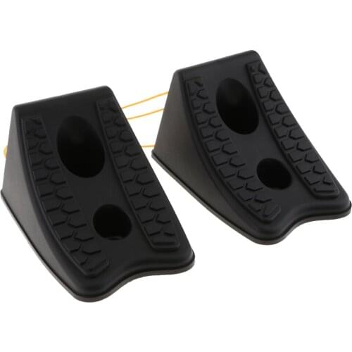 Car Tire Wheel anti slip Chock Stopper Compact Style Safety Parking