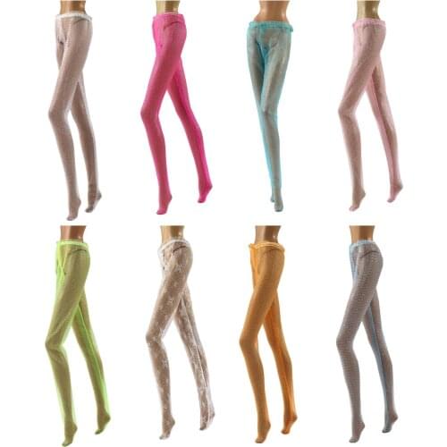 Handmade 1/6 Fashion 30cm Doll Clothes Leggings Pants Stocking Socks For Barbie Doll Accessories Toy