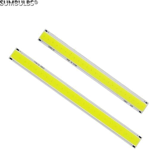 SUMBULBS 14cm 4W 17cm 5W DC12V Input COB Strip Light source Bar led Bulb for LED Daytime Running Lamp