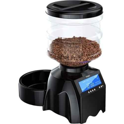 Unimmi Pet Feeder Fully Programmable Automatic Pet Food Dispenser V2 with Voice Recall and Scheduled Portion Control