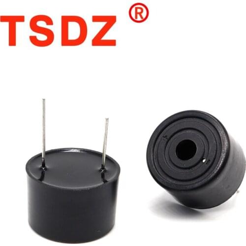 2316 Active Buzzer Alarm Long Continuous Sounder Beep Tone Piezoelectric Buzzer DC 6V-24V Dimension 23x16MM
