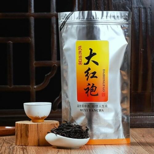 2021 China Da Hong Pao Oolong -Tea Chinese Big Red Robe sweet taste dahongpao -Tea oolong -Tea Organic Green Food -Tea Pot