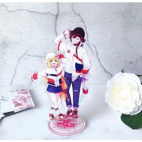 Anime Fox Spirit Matchmaker Acrylic Figure Tushan Susu Bai Yuechu Cosplay Printed Stand Model Kawaii Accessories Gifts