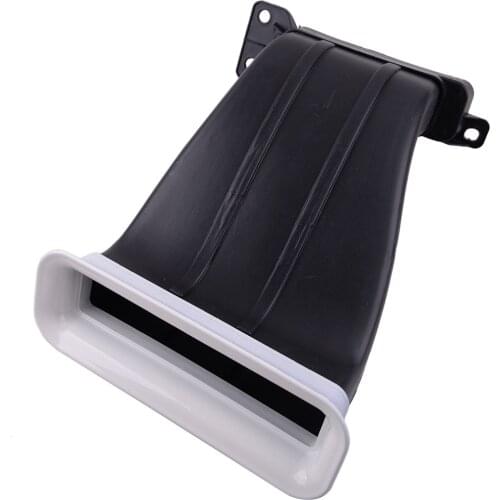 Car White Front Turbo Air Intake Mouth Snorkel Tuyere Red Lip Fit For Ford Focus MK3.5 Hatchback Sedan 2018 2017 2016 2015