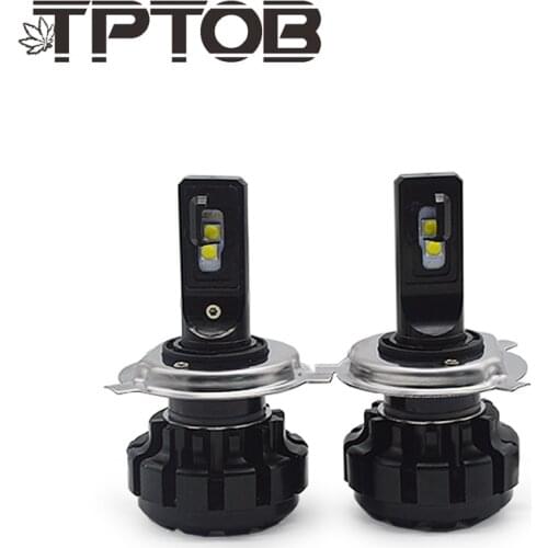 TPTOB H4 H7 H11 H1 H3 9005 9006 COB Car LED Headlight Bulbs Hi-Lo Beam 72W 8000LM 6500K Auto Headlamp Fog Light Bulb DC12v 24v