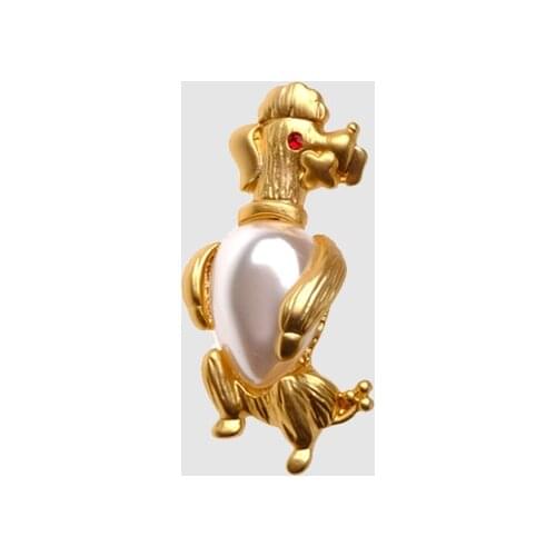 Amorita boutique Golden animal brooches