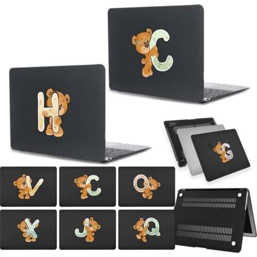 Laptop Case for Apple Macbook Pro 13/Macbook Pro 16/Macbook Pro 15 26 Letter Series Frosted Laptop Case