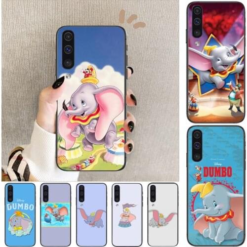Dumbo disney lovely Phone cover hull For SamSung Galaxy S 8 9 10 20 21 S30 Plus Edge E S20fe 5G Lite Ultra black soft