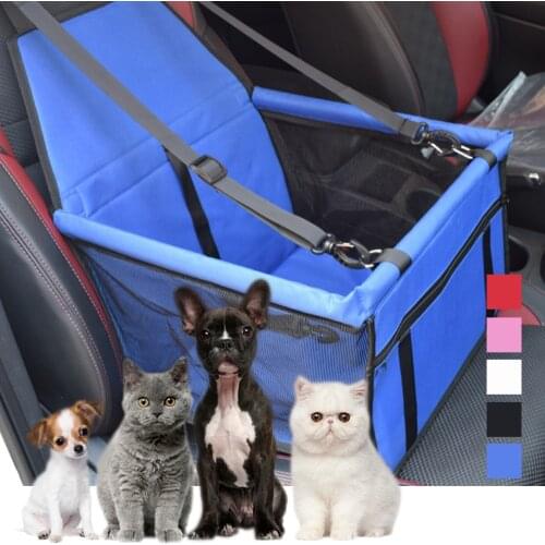 Travel Car Dog Carriers Folding Pet Dog Seat Bags Waterproof Bag Carrying For Cats Dogs Car Mat Hammock Pet Bag Puppy Carrier