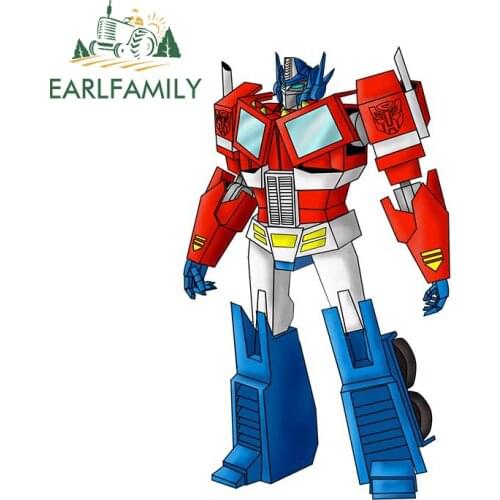 EARLFAMILY 13cm x 7.7cm for Transformer Prime Car Stickers Fashionable Decals Vinyl Car Wrap Campervan Snowboard Scratch-Proof