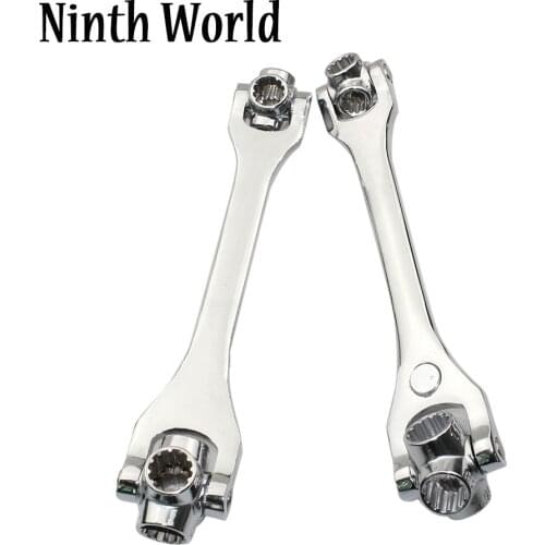 Flexible Dog Bone Wrench 52 in 1 Multi Size 12 tooth plum wrench Socket Wrench with Magnet,360 Degree Rotating Head