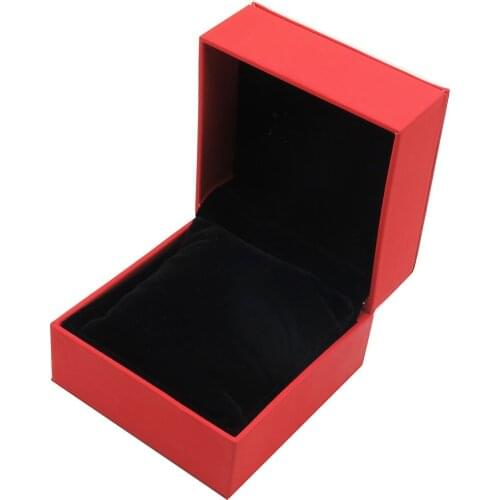 Three colors leather women girls gift packaging watch box case container