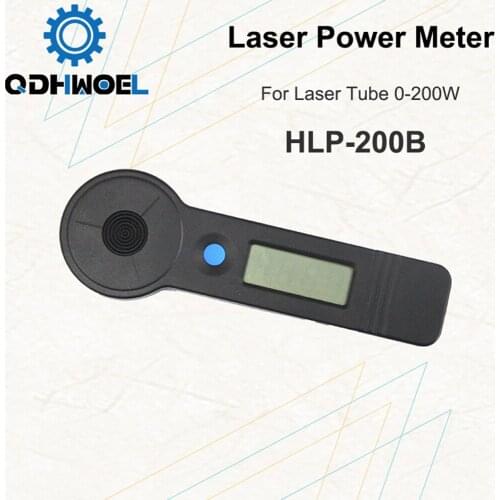 Upgraded High Accuracy Handheld CO2 Laser Tube Power Meter 0-200W HLP-200B For Laser Engraving and Cutting Machine